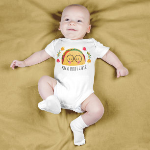 Body Coloré Taco Bout mignon bébé fille amusant jeu de 