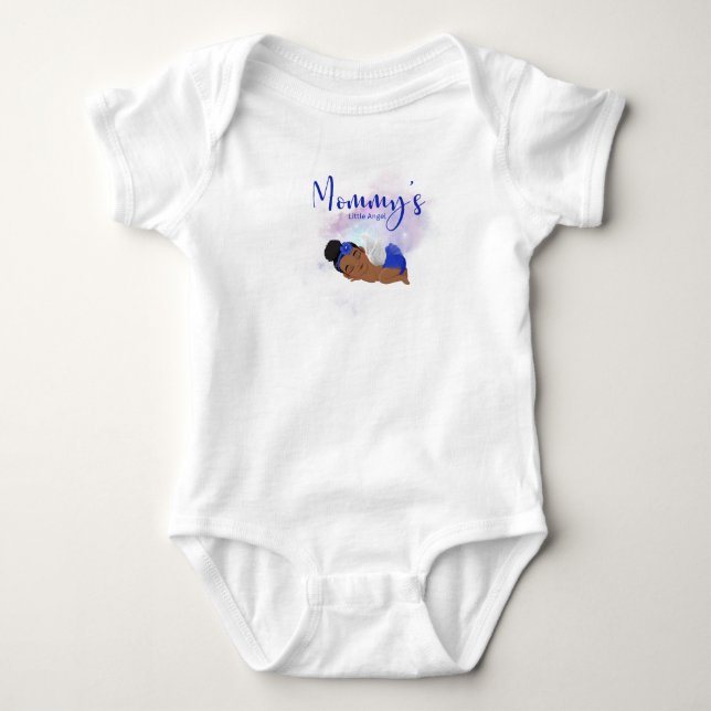 Body Combinaison bébé ange de maman  (Devant)