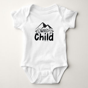 Body Combinaison bébé Aventure Enfant Sauvage - Jolie M