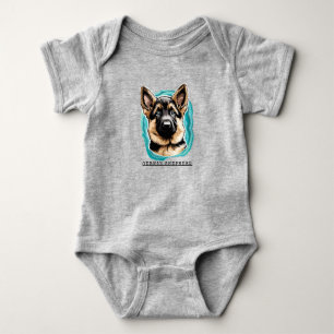 Body Combinaison bébé Berger Allemand