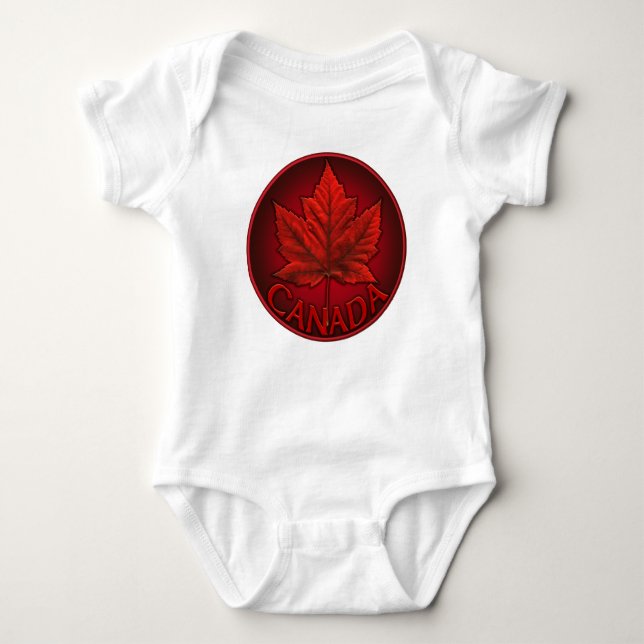 Body Combinaison bébé Canada Souvenir Chemises bébé Can (Devant)