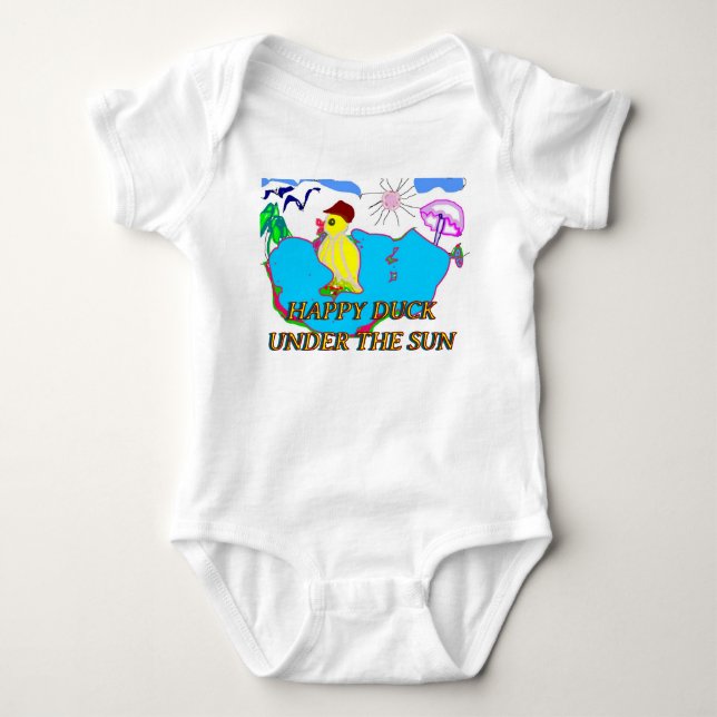Body Combinaison bébé canard mignon (Devant)
