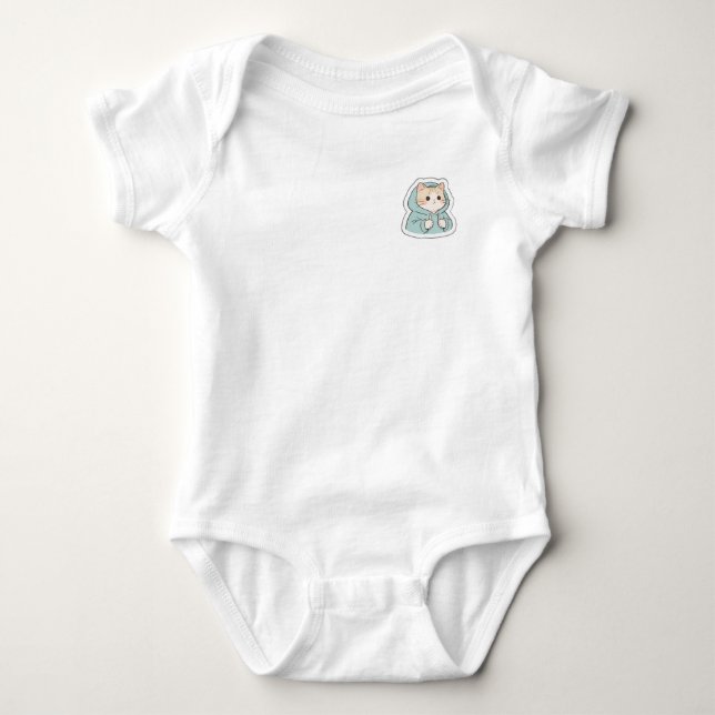 Body Combinaison Bébé Chat Mignon Kawaii (Devant)