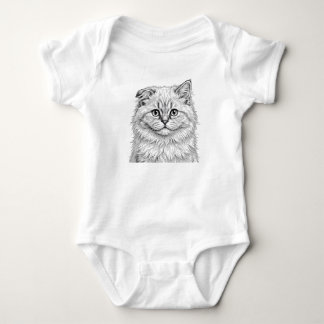 Body Combinaison bébé chaton himalayen