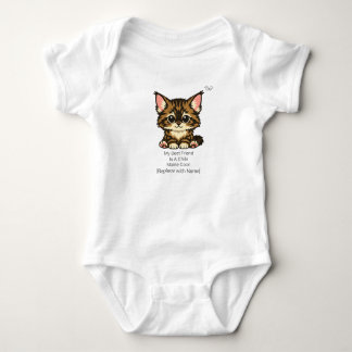 Body Combinaison bébé Chibi Maine Coon adorable