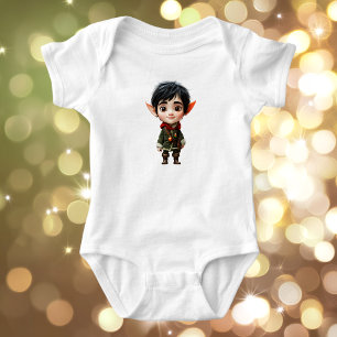 Body Combinaison bébé "Chill Boy Christmas Elf"