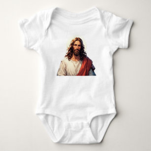 Body Combinaison bébé chrétien Jésus-Christ