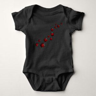 Body Combinaison bébé coccinelle Mignonne combinaison u