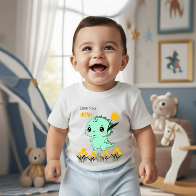Body Combinaison bébé dinosaure menthe mignon (Créateur téléchargé)