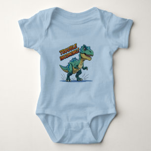 Body Combinaison Bébé Dinosaure Mignon – Ennuis en Vue