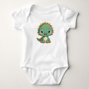 Body Combinaison bébé dinosaure souriant mignon