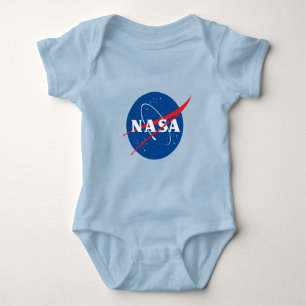 Body Combinaison bébé en coton Iconique NASA (bleu Uran