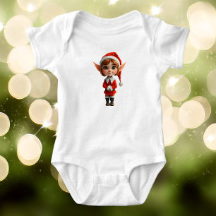 Body Combinaison bébé Fille Elf Noël Perky