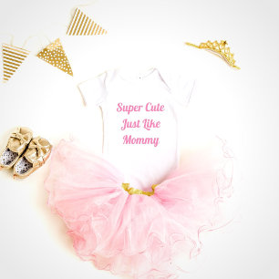 Body Combinaison bébé fille PRINCESSE Super Mignonne Co