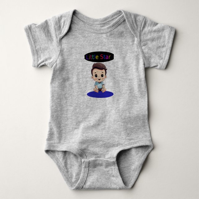 Body Combinaison Bébé Garçon Dessin Animé Mignon | Bébé (Devant)