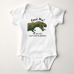 Body Combinaison bébé garçon fille T-Rex dinosaure