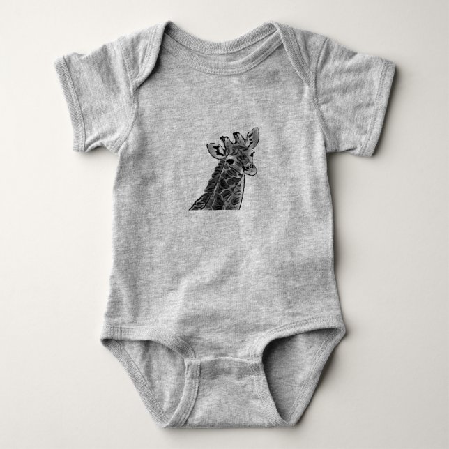 Body Combinaison bébé girafe (Devant)