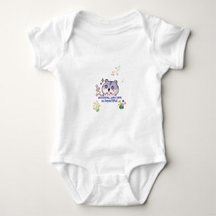 Body Combinaison bébé hamster esthétique mignonne