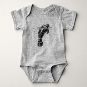 Body Combinaison bébé lamantin