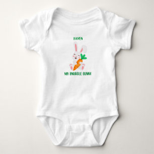 Body Combinaison bébé lapin de Pâques câlin
