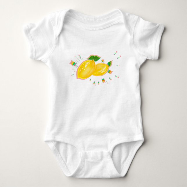 Body Combinaison bébé Lemon Pop (Devant)