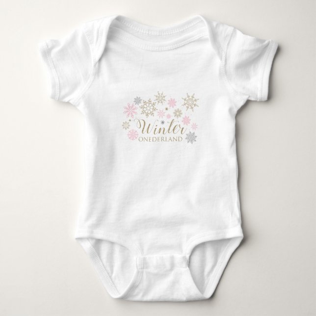 Body Combinaison bébé ONEderland d'hiver (Devant)