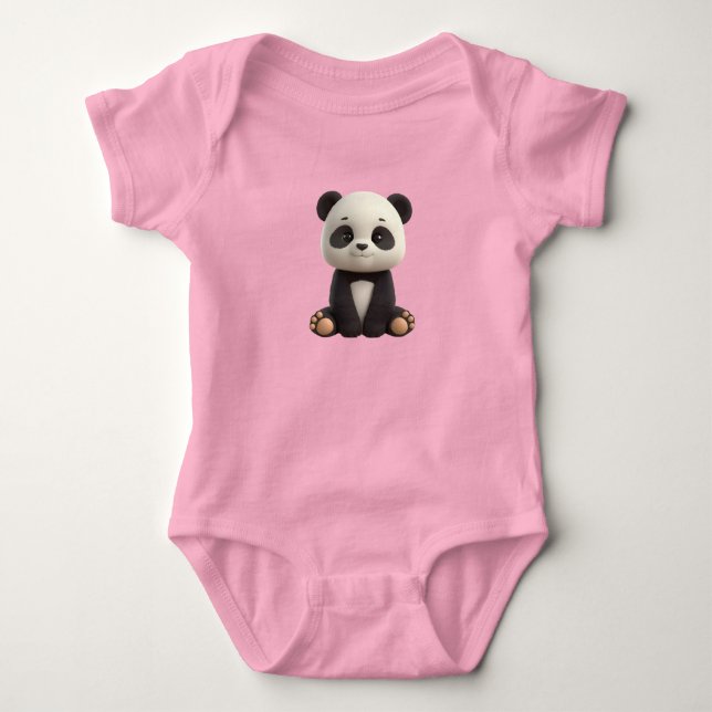 Body Combinaison bébé panda mignon (Devant)