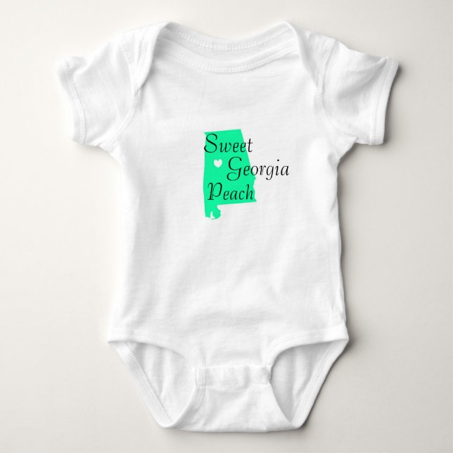 Body Combinaison bébé une pièce Géorgie (Devant)