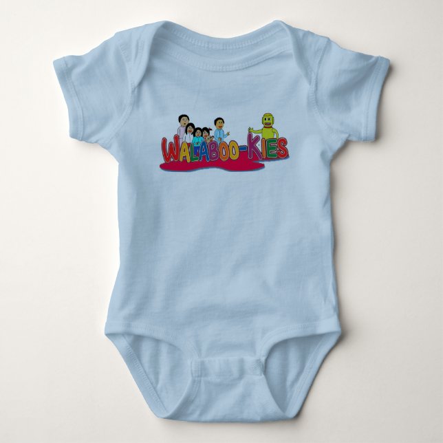 Body Combinaison bébé Walabookies 1 à 3 mois (Devant)