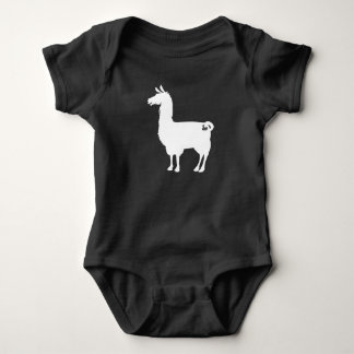 Body Combinaison blanche de bébé de lama