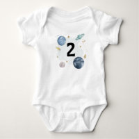 Combinaison Chemise Deux 2 Galaxie Planètes Annive