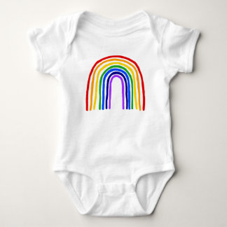 Body Combinaison de bébé d'arc-en-ciel