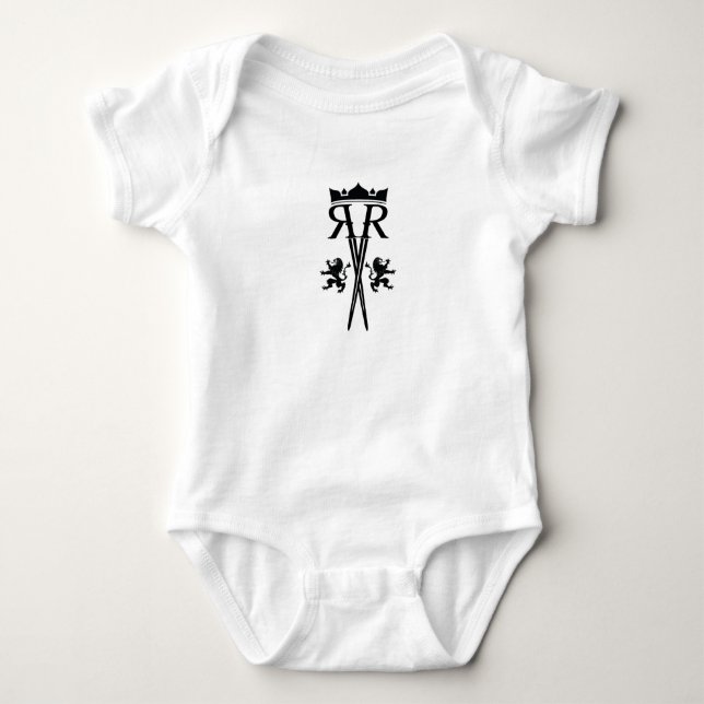 Body Combinaison de bébé de logo de rr (Devant)
