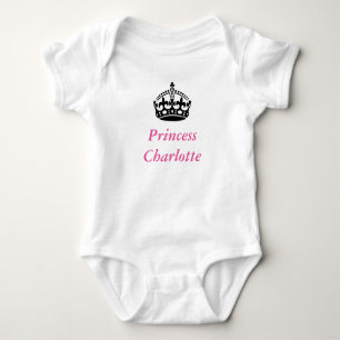 Body Combinaison de bébé de princesse Charlotte