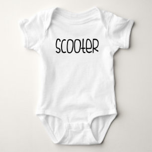 Body Combinaison de bébé de scooter