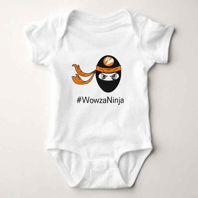 Body Combinaison de bébé de Wowza Ninja (Devant)