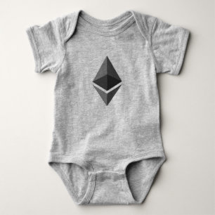 Body Combinaison de bébé du logo   d'Ethereum ETH