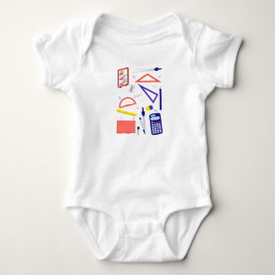 Body Combinaison de bébé génie des maths