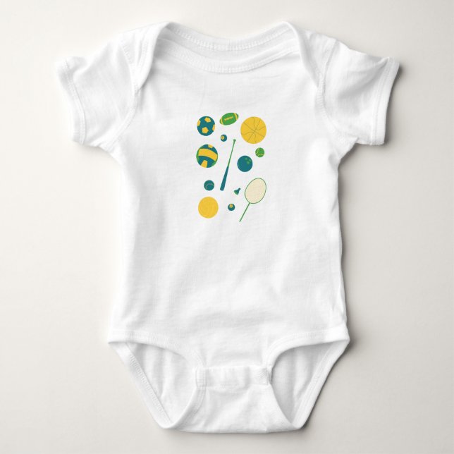 Body Combinaison de champion miniature pour bébé (Devant)