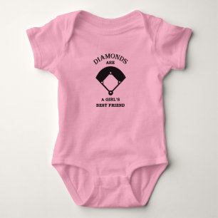 Body Combinaison de chemise de bébé de base-ball