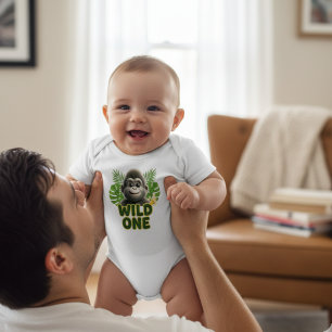 Body Combinaison de gorille de jungle "Go Bananas"