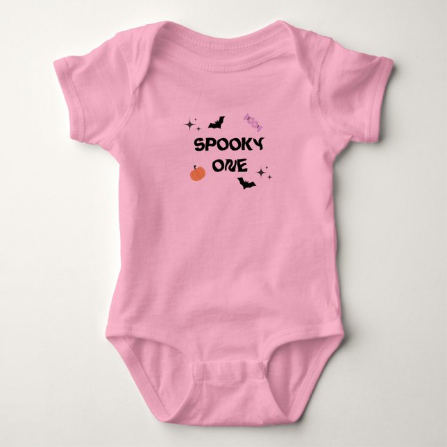 Body Combinaison de naissance pour bébé 'Halloween Spoo (Devant)