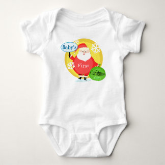 Body Combinaison de Noël du bébé de personnaliser