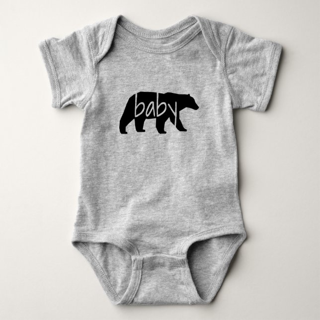 Body Combinaison d'ours de bébé (Devant)