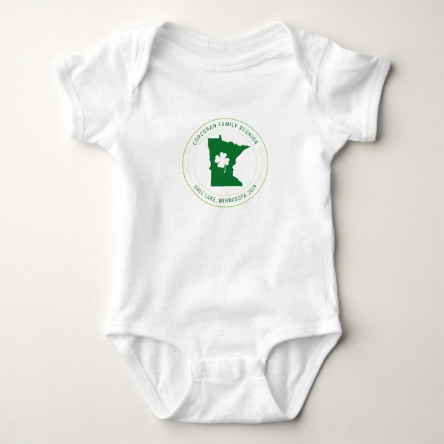 Body Combinaison du Jersey de bébé (Devant)