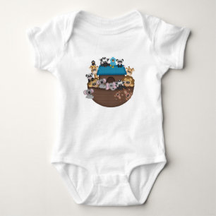 Body Combinaison du Jersey de bébé de l'arche de Noé