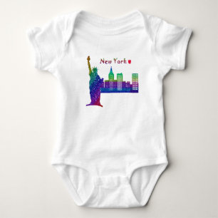 Body Combinaison du Jersey de bébé de New York