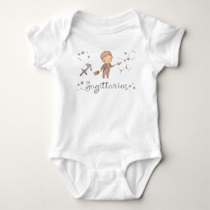 Body Combinaison et T-Shirt Bébé Sagittaire