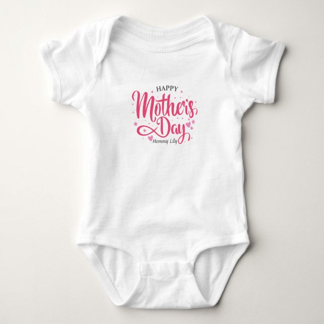 Body Combinaison faite sur commande du jour de mère (Devant)