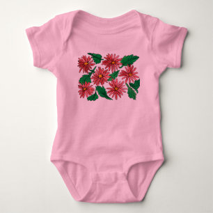 Body Combinaison Fleurs